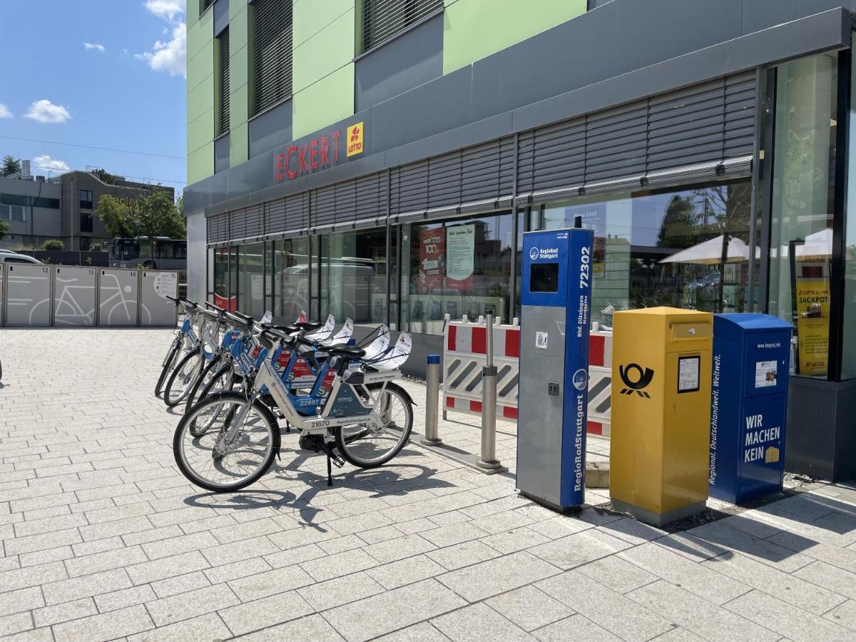 Hotel-Am-Bahnhof Stuttgart-Ditzingen Exterior foto